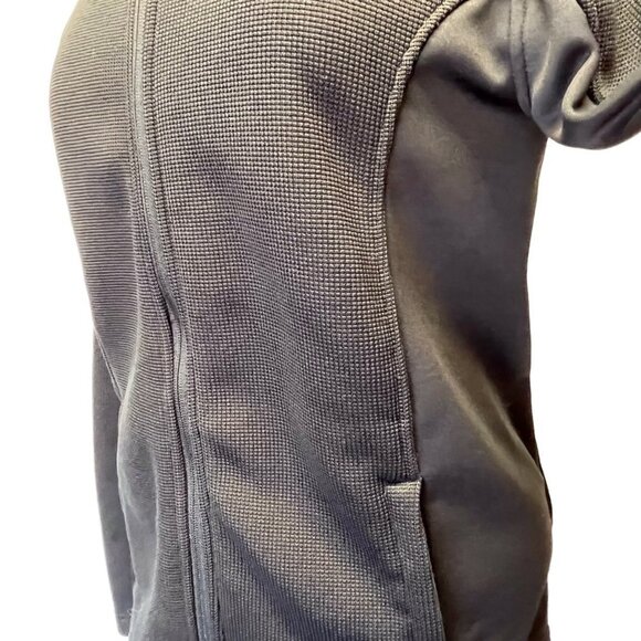 Spyder Stellar Men's Full Zip Sweater Black Size SMALL Textured Fabric - Picture 9 of 14